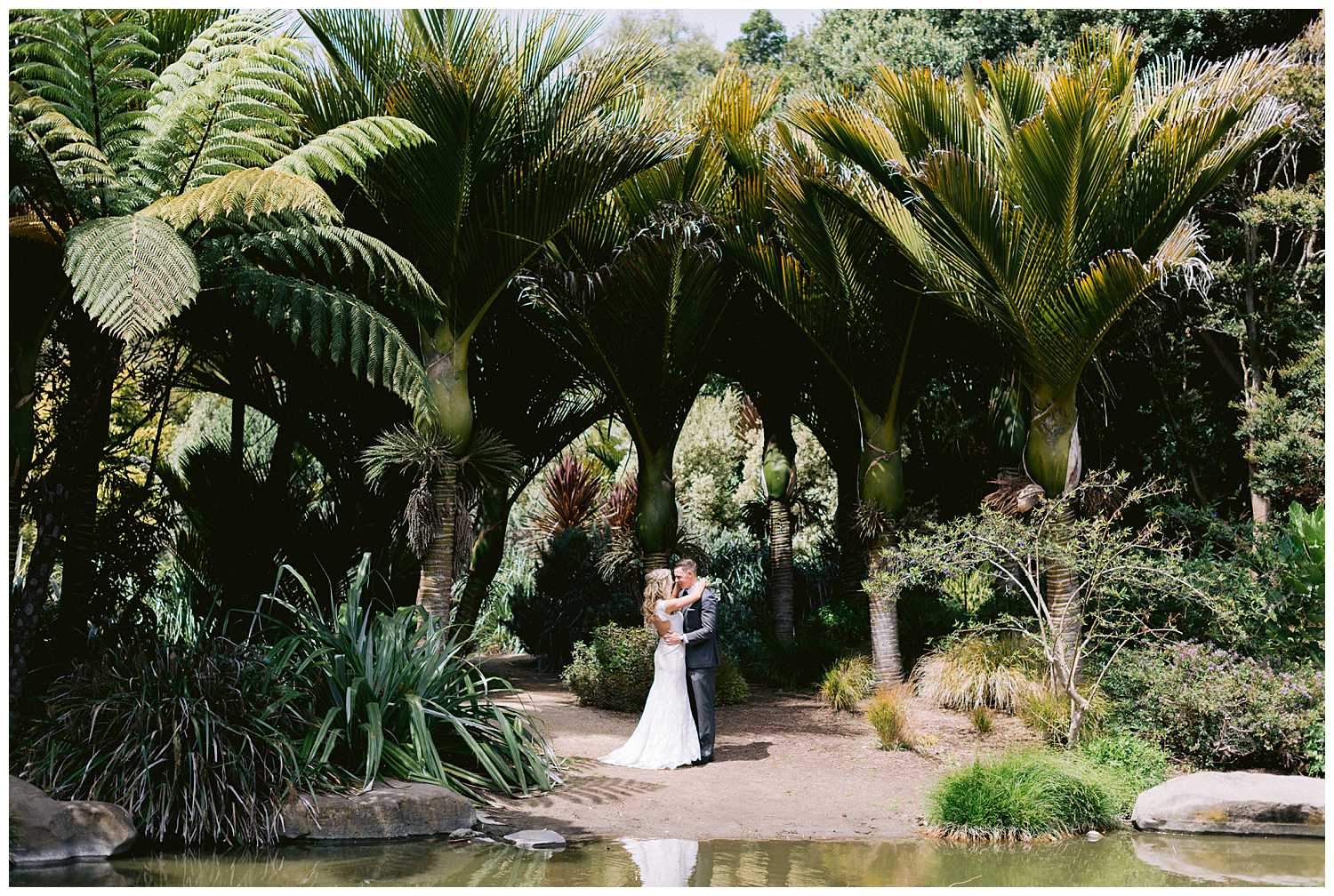 San Francisco Botanical Garden Elopement Photos