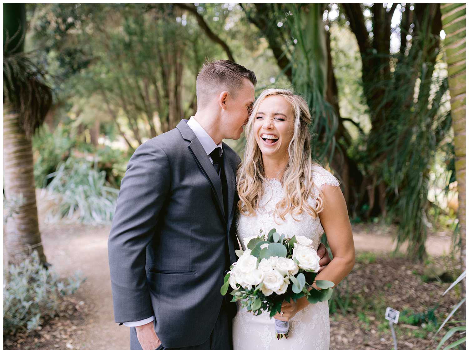 Kelsey and Mitchell laughing, so cute!