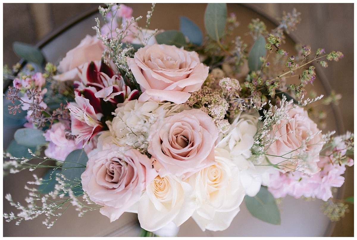 Fairview Crystal Springs Golf Course wedding bouquet