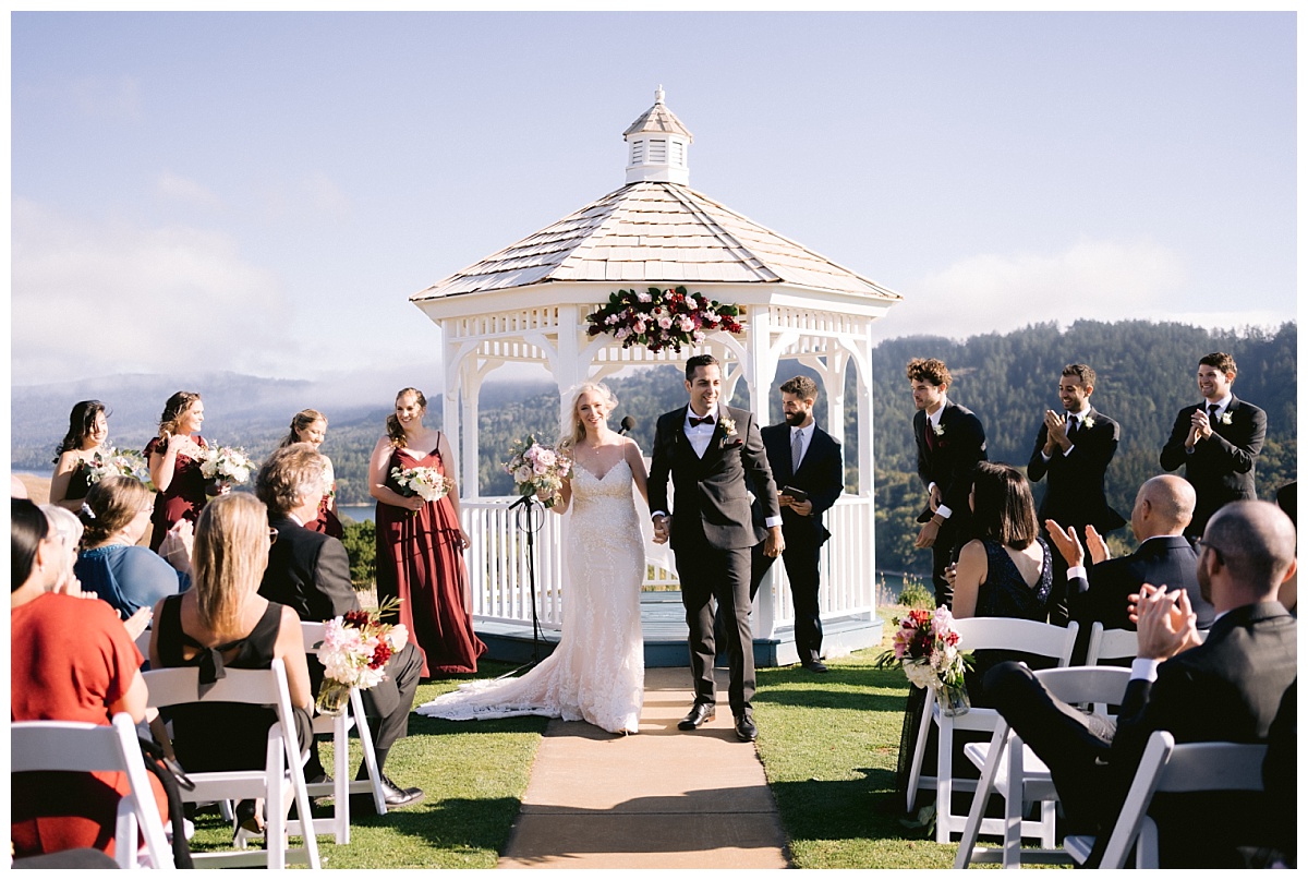Fairview Crystal Springs Golf Course wedding ceremony