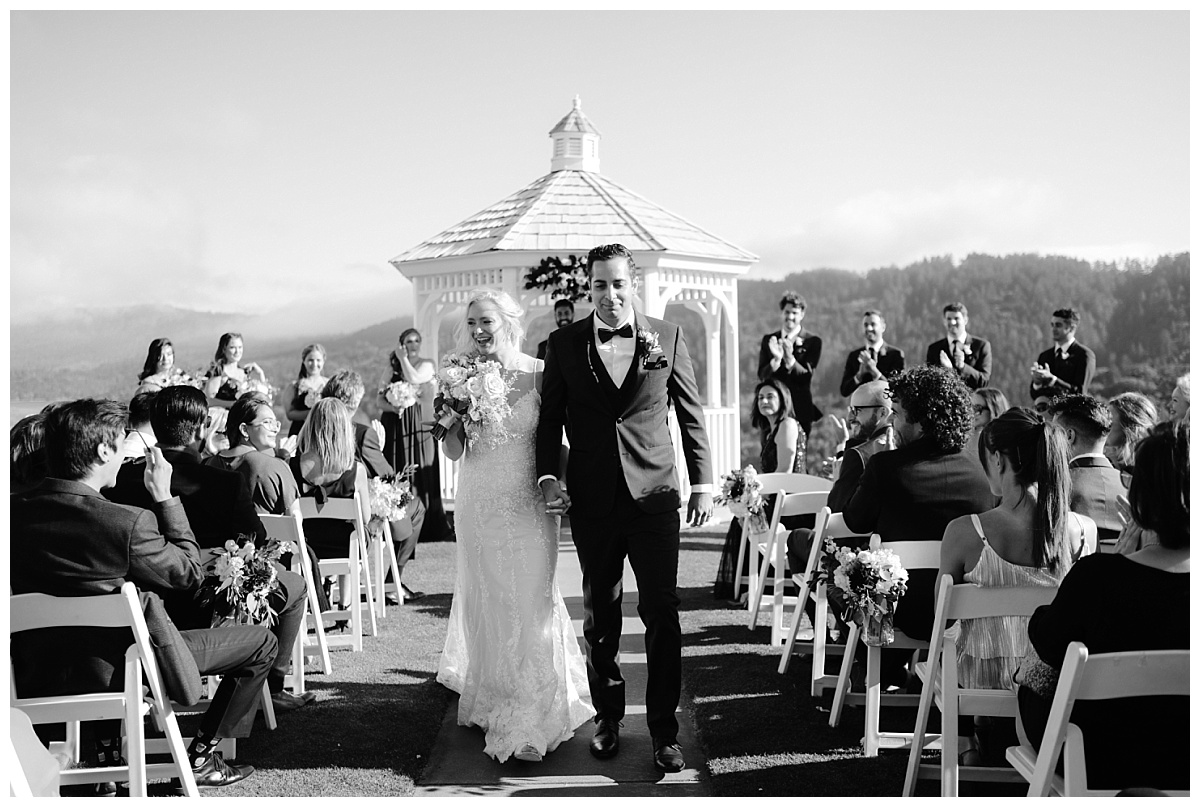 Fairview Crystal Springs Golf Course wedding ceremony