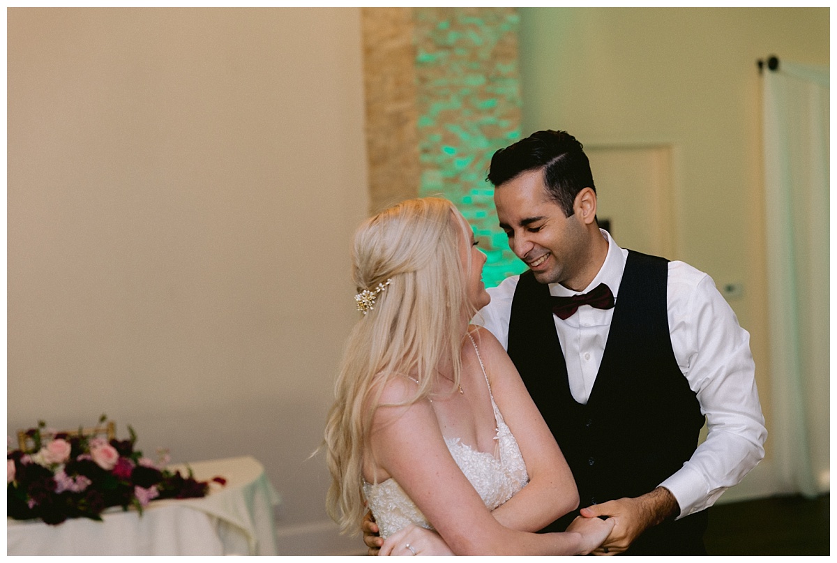 Fairview Crystal Springs Golf Course wedding reception