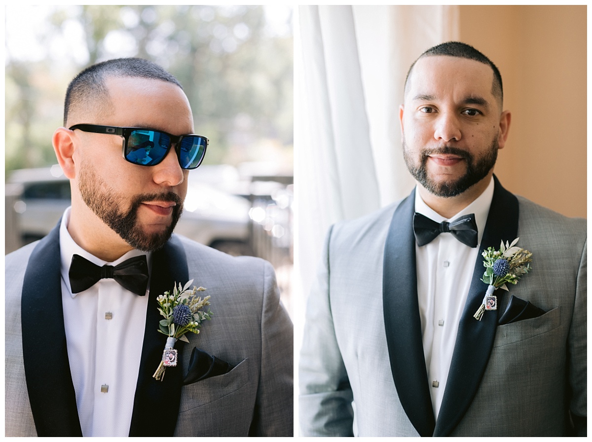 Groom ready for the Deer Park Villa Wedding