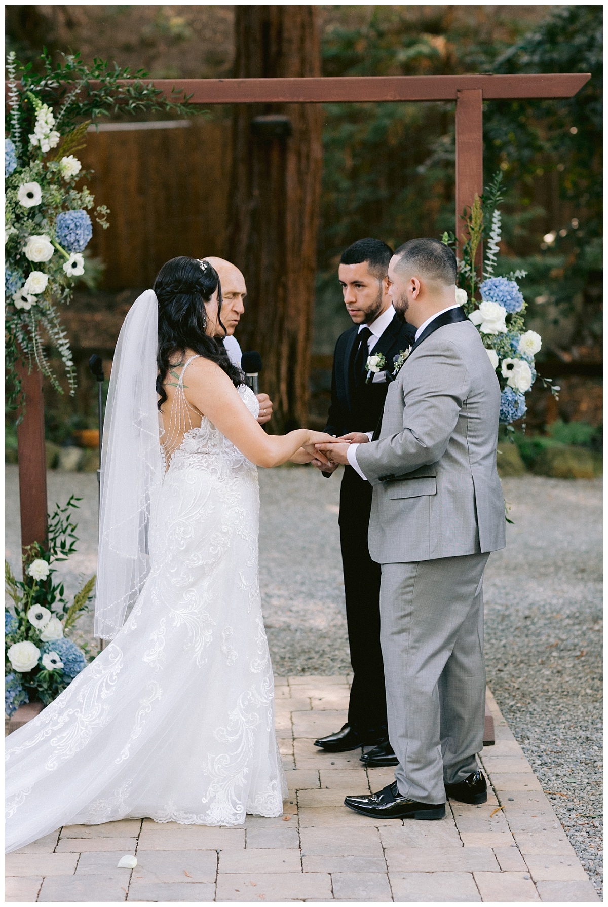 Deer Park Villa Wedding ceremony