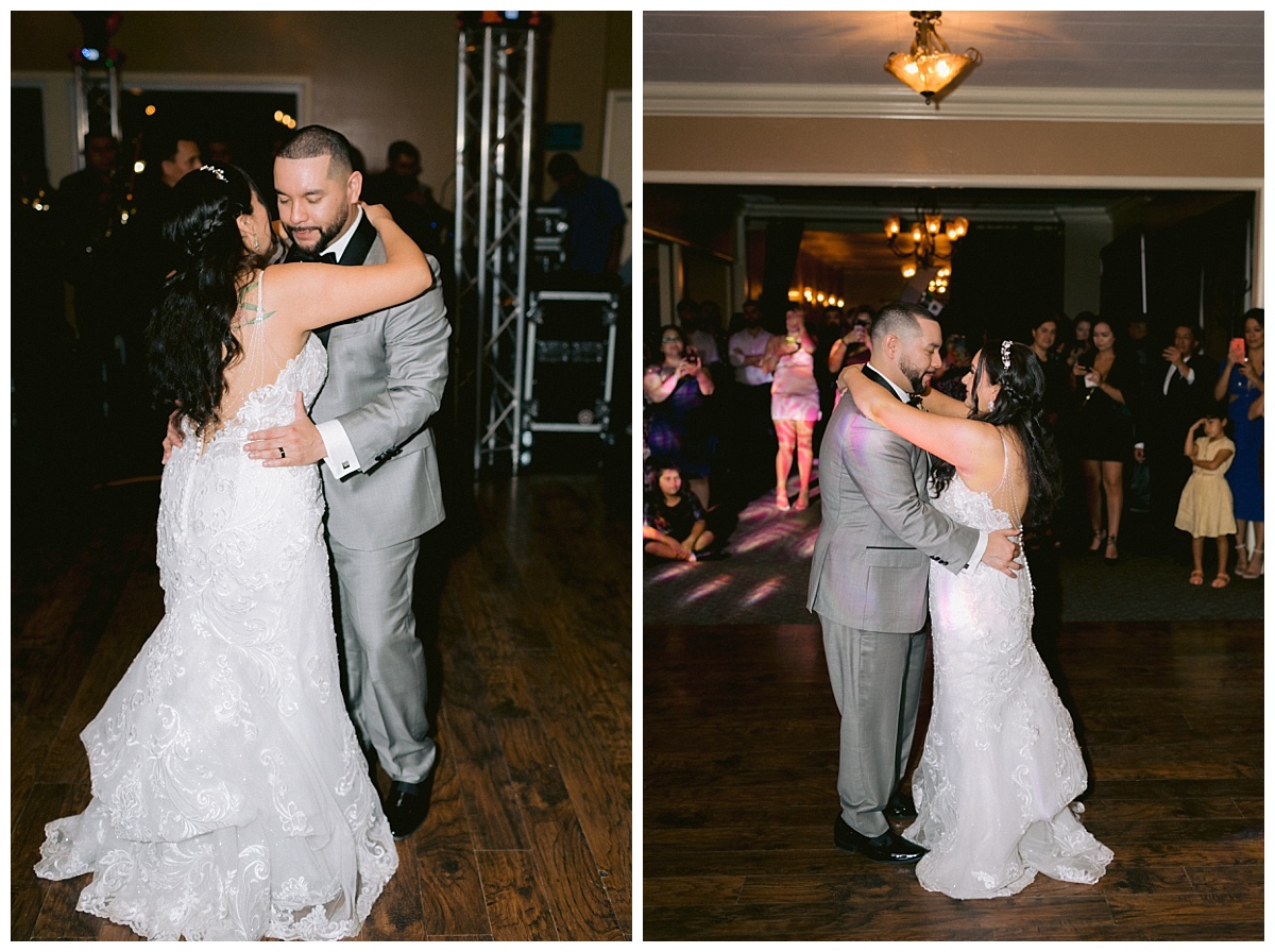 Liliana and Cesar's first dance as a married couple