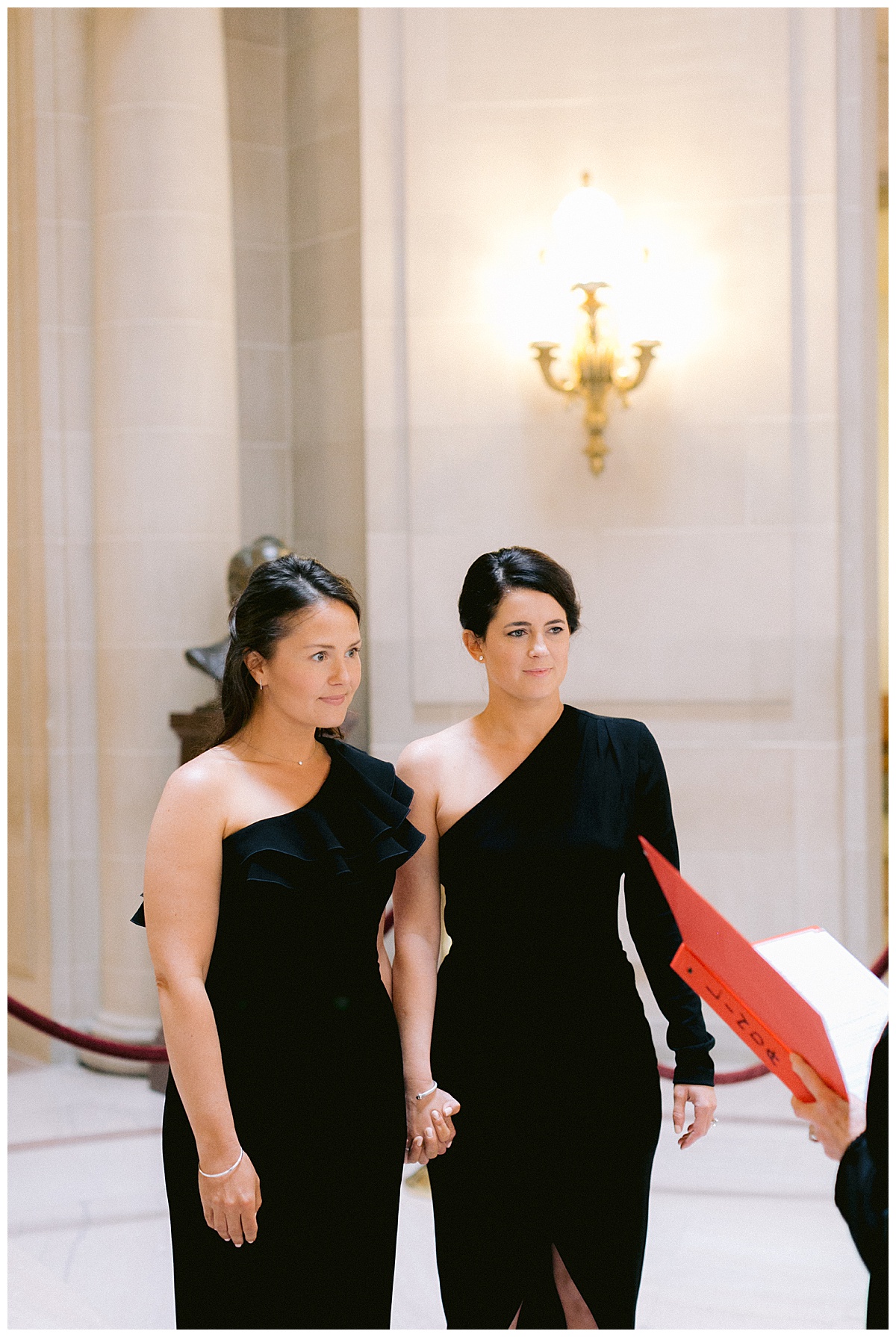 Sweet SF City Hall Elopement Ceremony
