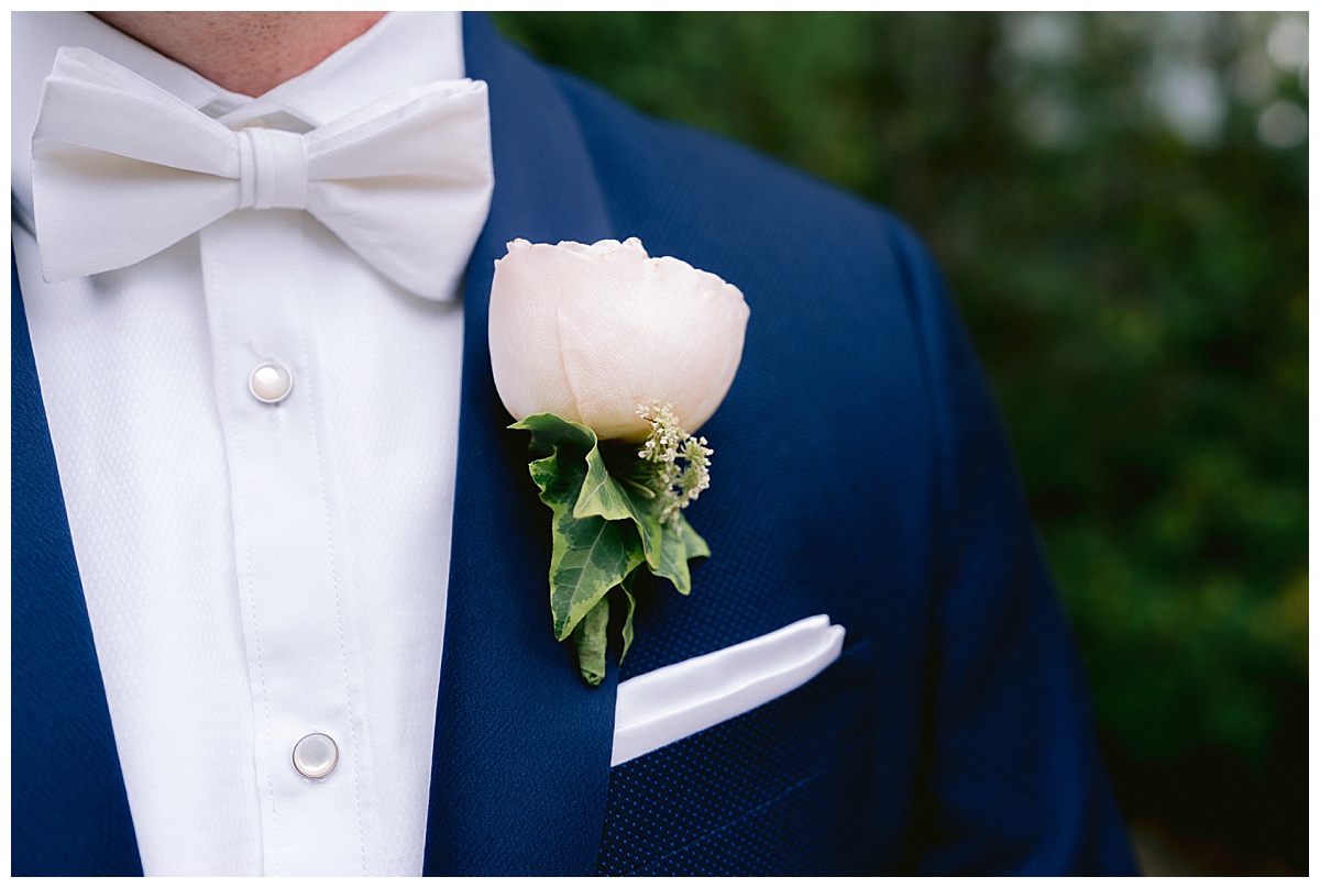 Ryan's boutonniere