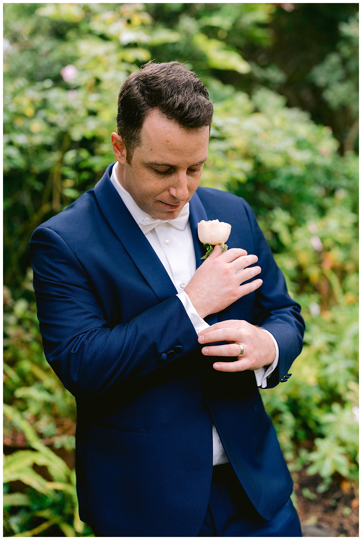 Brianna and Ryan's Half Moon Bay Elopement couple's portraits