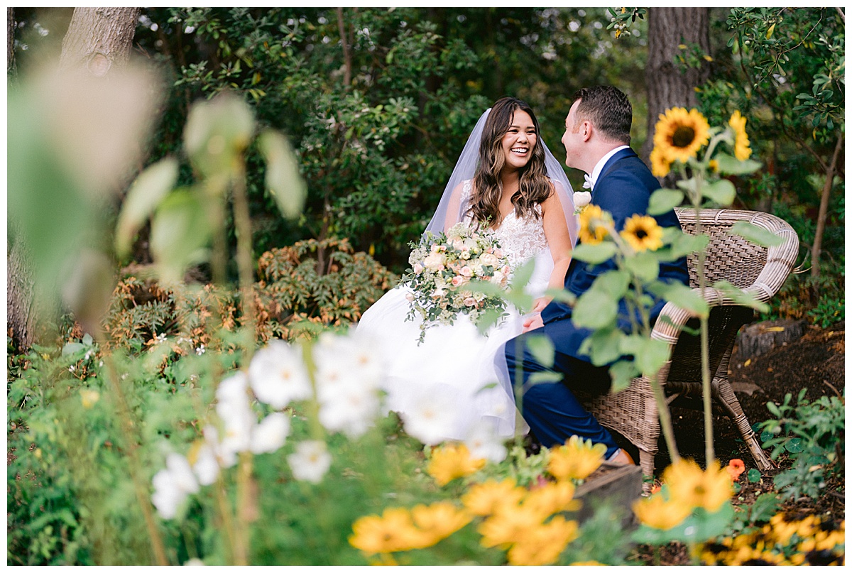 Brianna and Ryan's Half Moon Bay Elopement couple's portraits