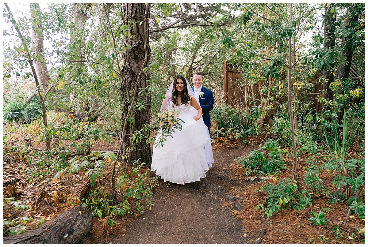 Brianna and Ryan's Half Moon Bay Elopement couple's portraits