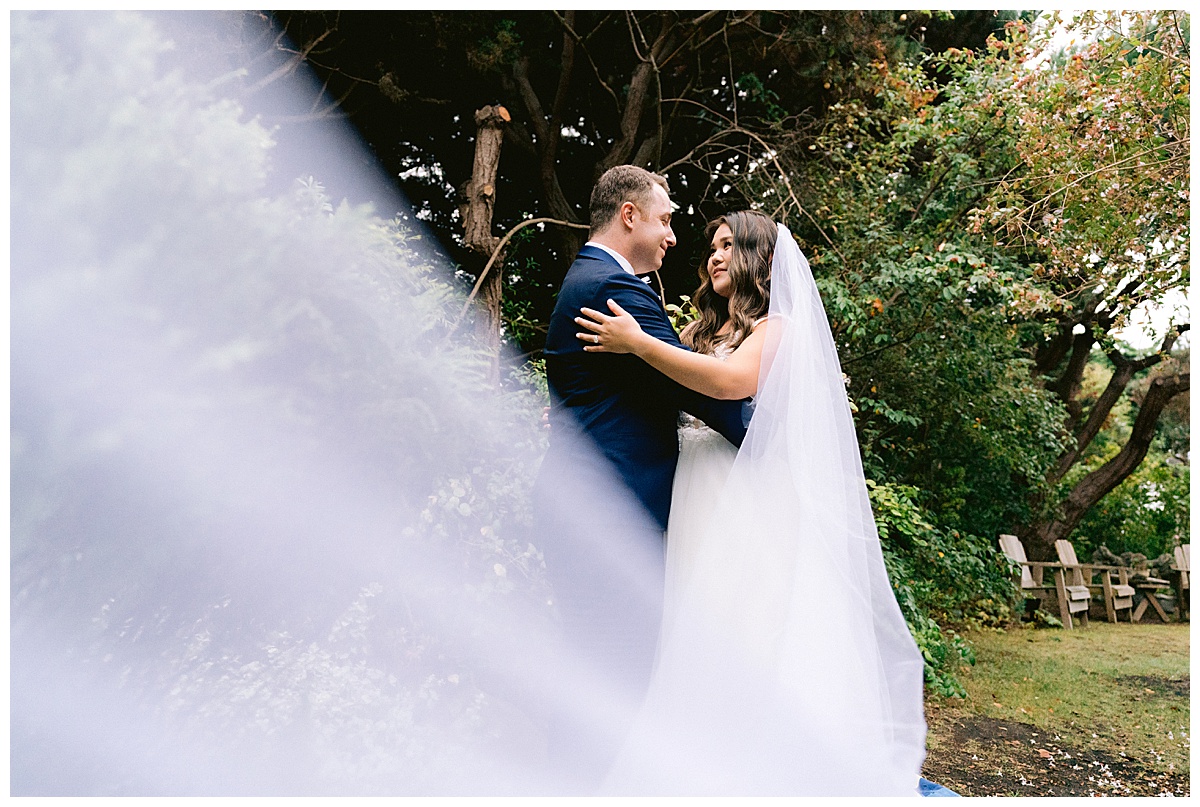 Brianna and Ryan's Half Moon Bay Elopement couple's portraits