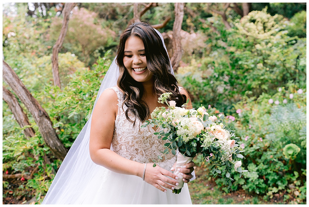 Brianna and Ryan's Half Moon Bay Elopement ceremony