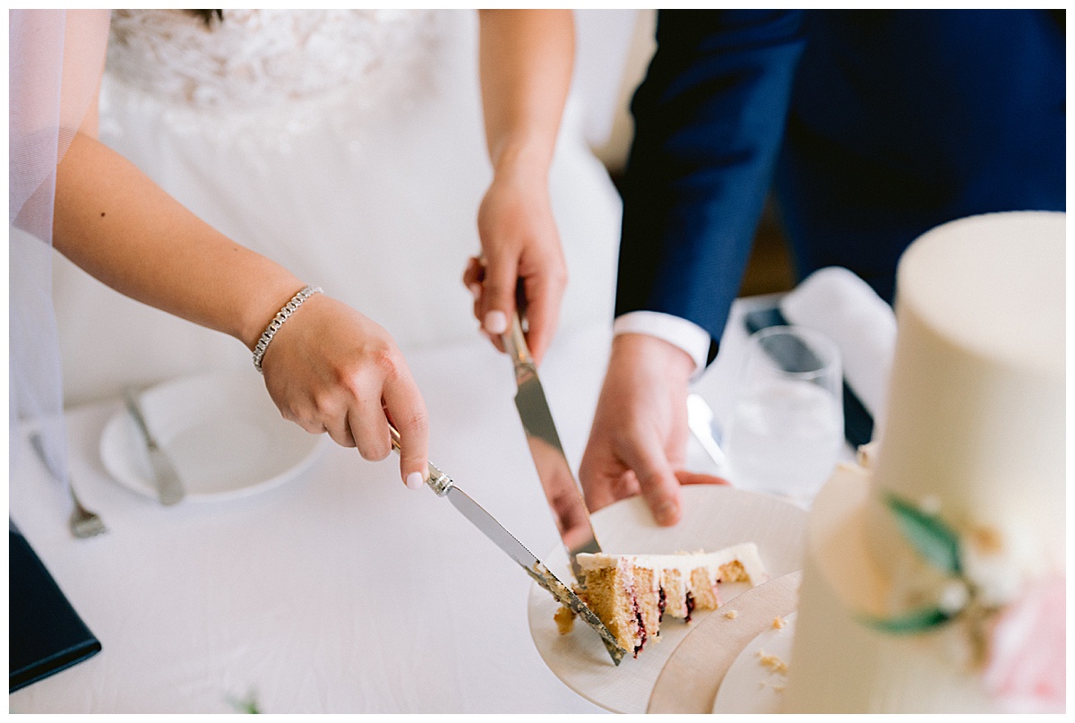 Brianna and Ryan's Half Moon Bay Elopement reception