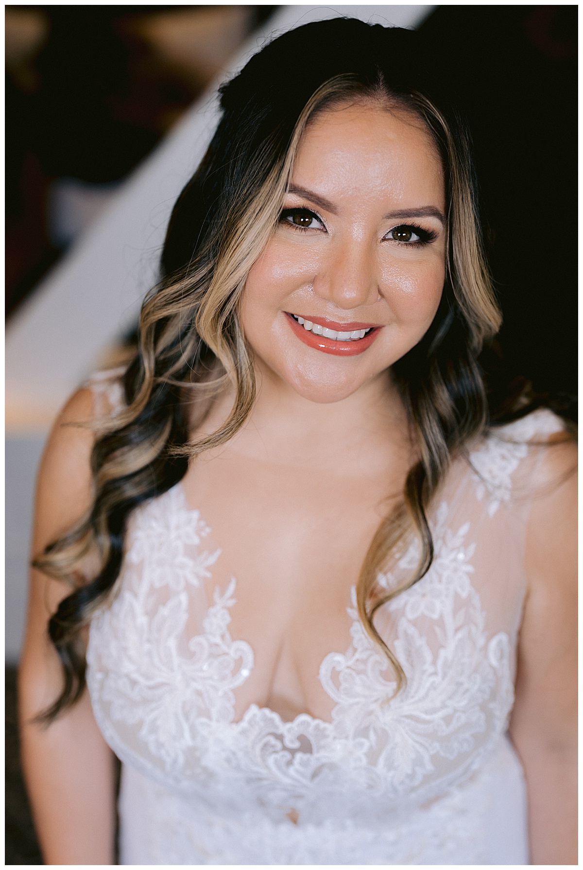 Portrait of Keyla before the wedding