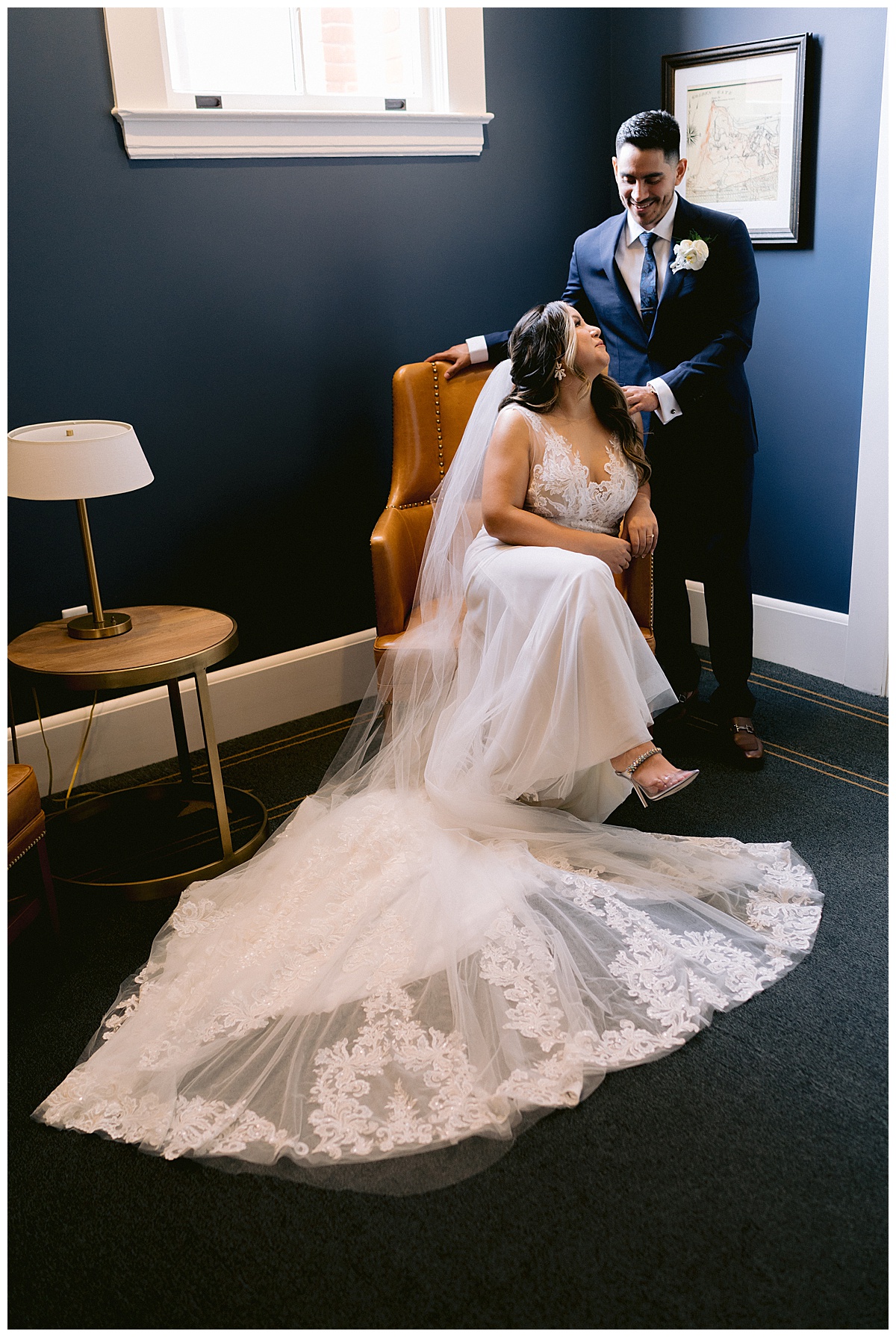 Keyla and Renato's couple's portraits before their Golden Gate Club Wedding 