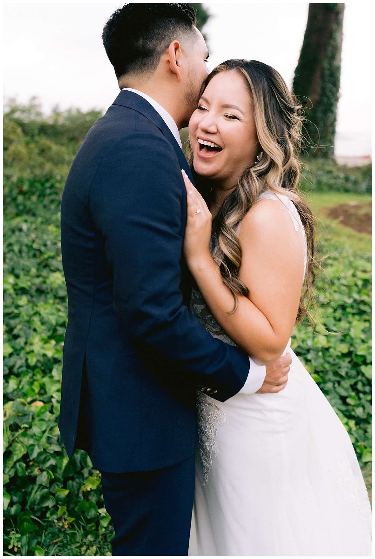 Keyla and Renato's couple's portraits before their Golden Gate Club Wedding 