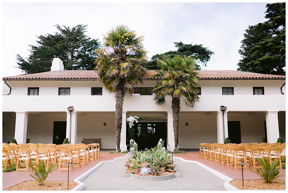 Keyla and Renato's wedding ceremony site