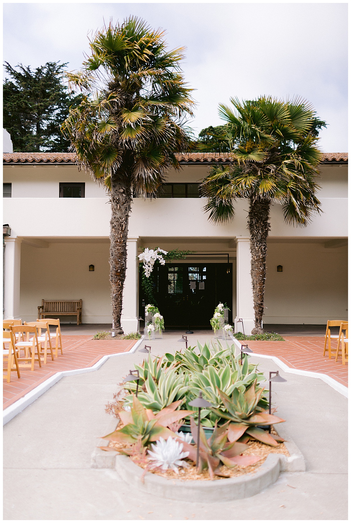 Golden Gate Club wedding ceremony