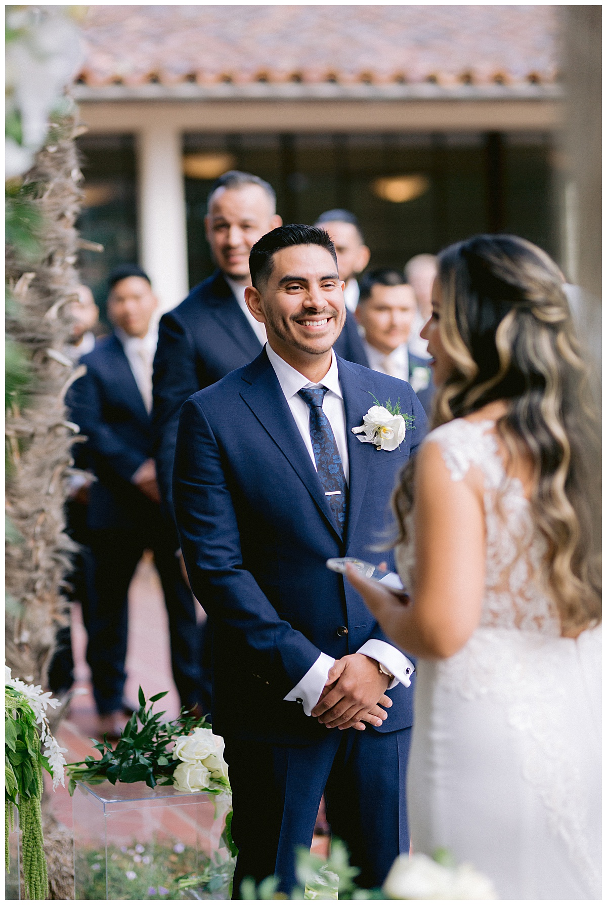 Keyla and Renato's Golden Gate Club wedding ceremony