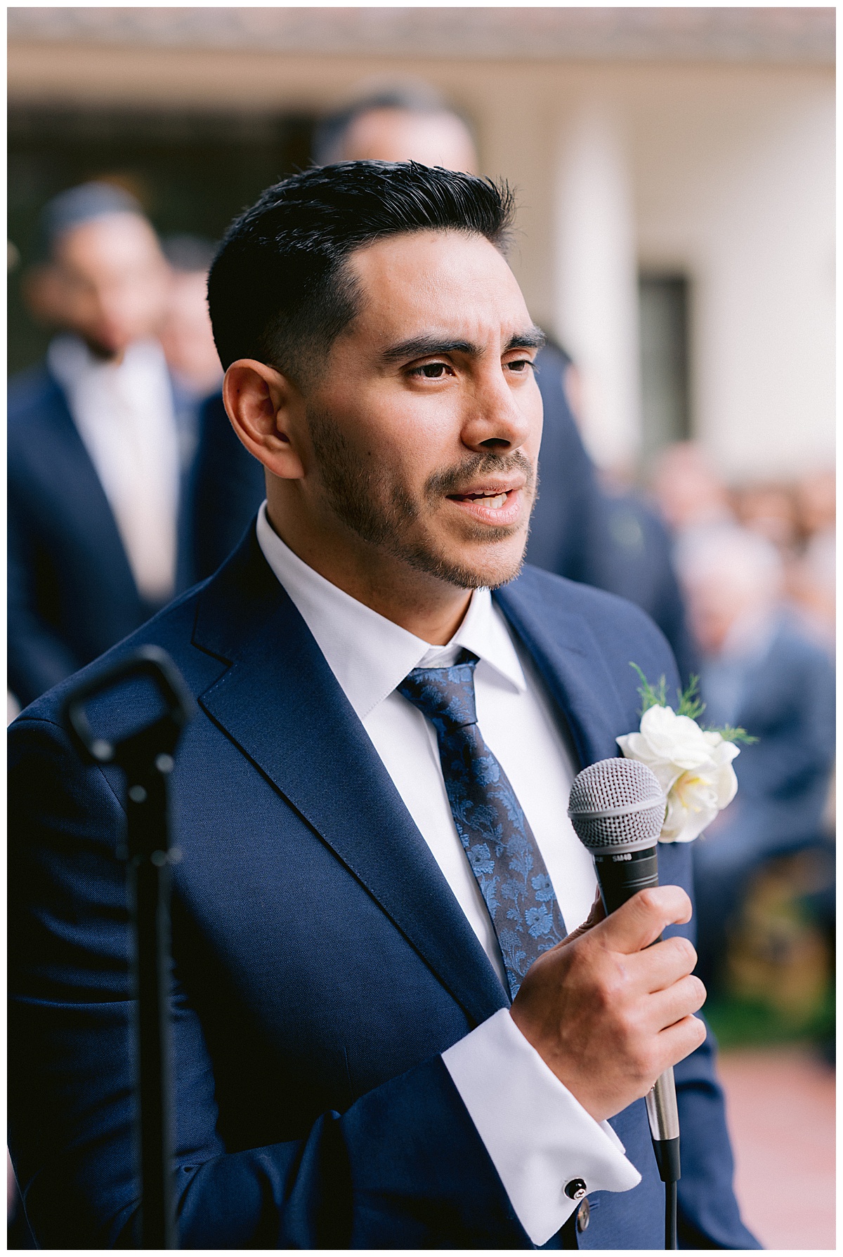 Keyla and Renato's Golden Gate Club wedding ceremony