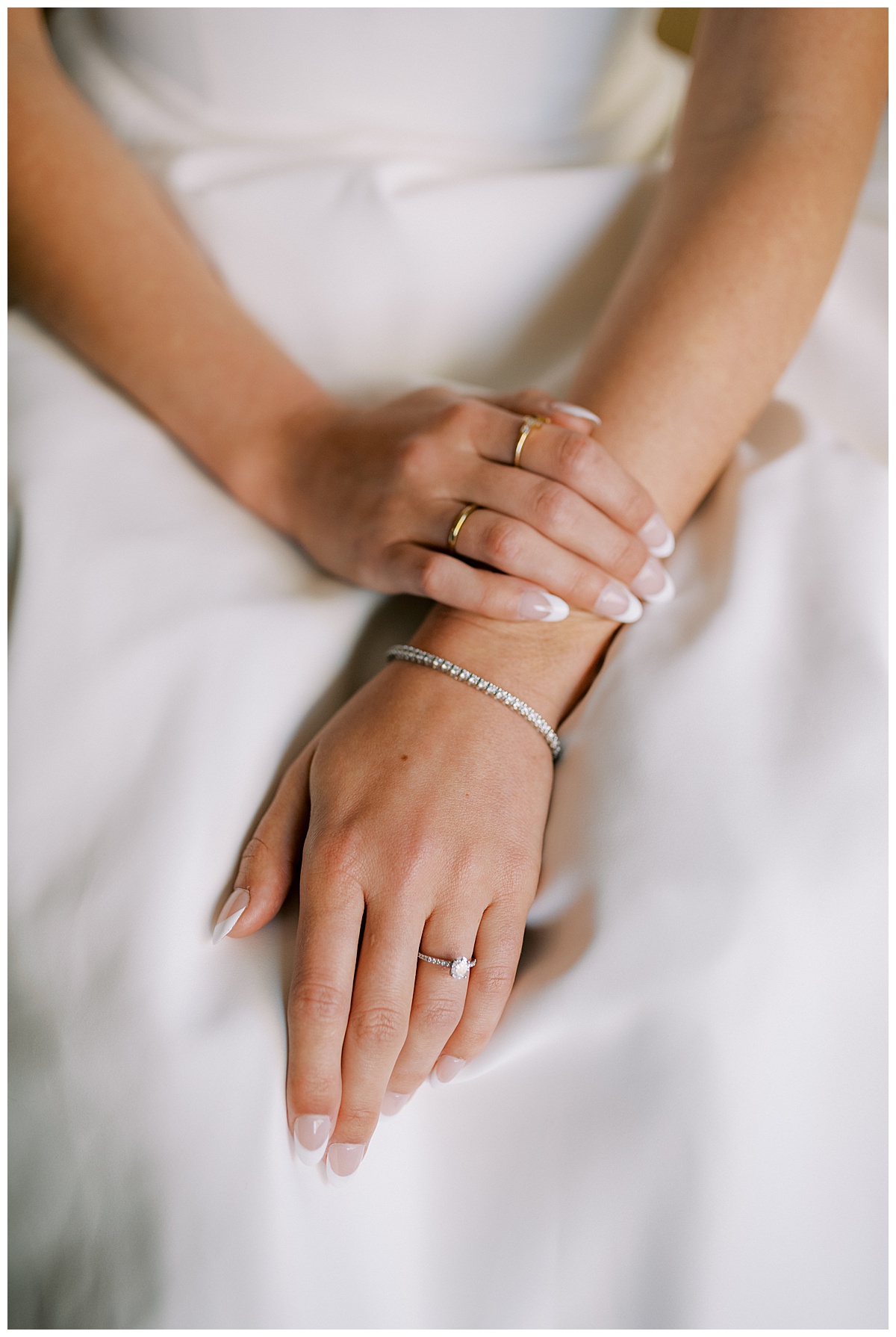Susie's bridal jewelry, detail shot