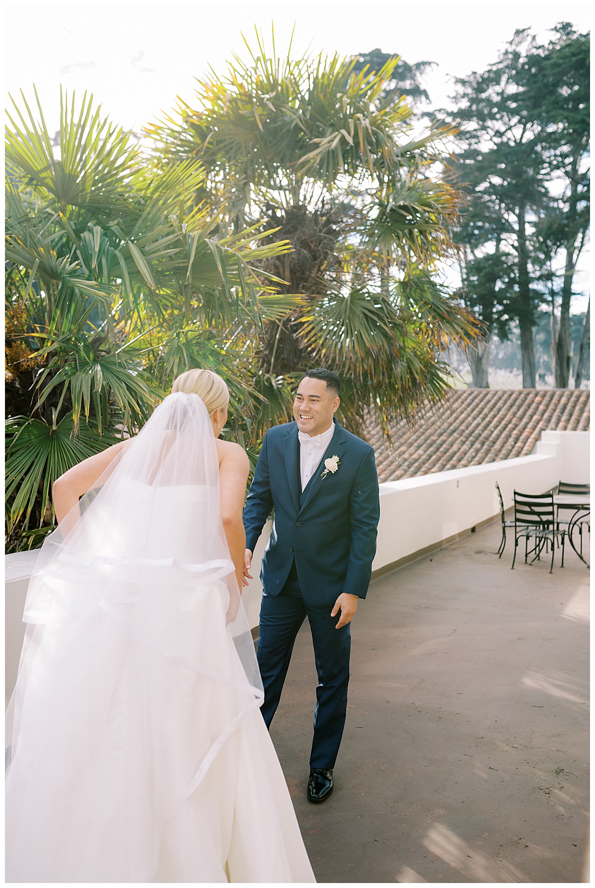 Susie and Devon's first look
