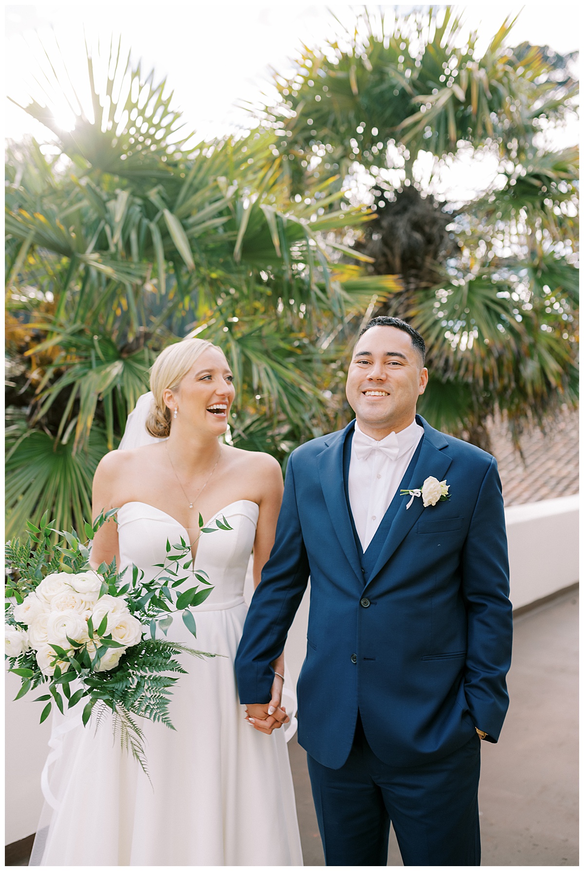 Susie and Devon's Golden Gate Club wedding couple's portraits