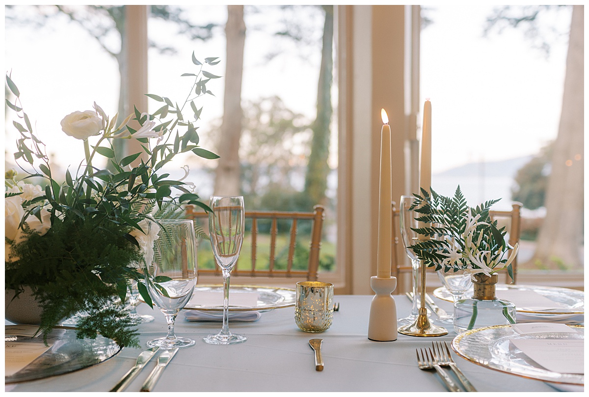 Susie and Devon's Golden Gate Club wedding reception