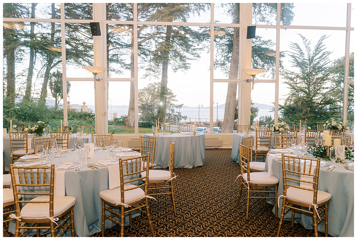 Susie and Devon's Golden Gate Club wedding reception