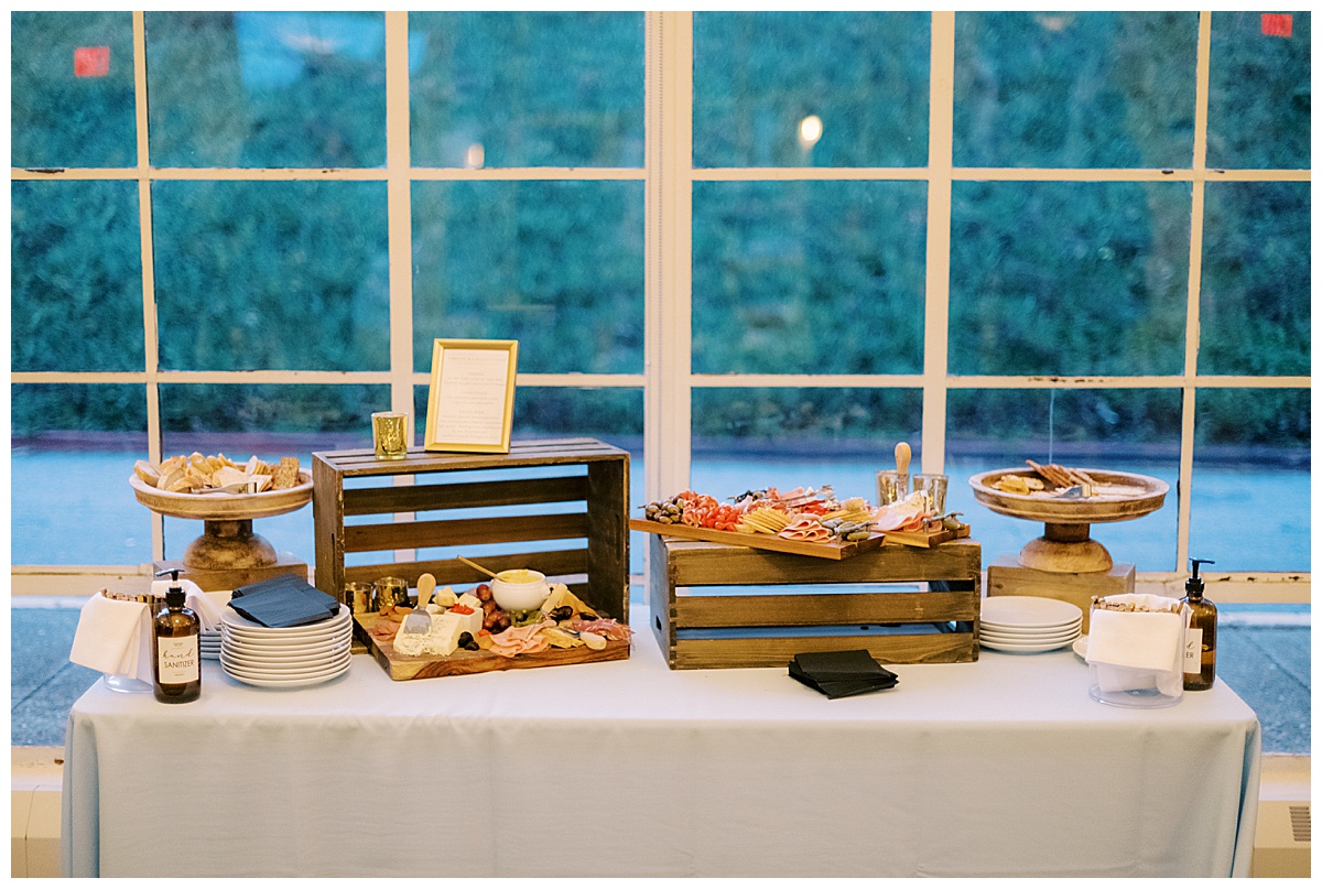 Susie and Devon's Golden Gate Club wedding reception