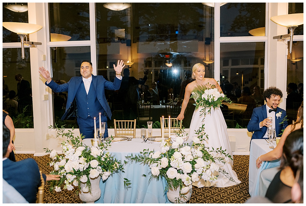 Susie and Devon's Golden Gate Club wedding reception