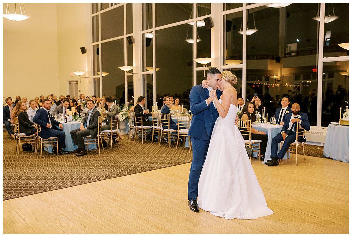 Susie and Devon's Golden Gate Club wedding reception