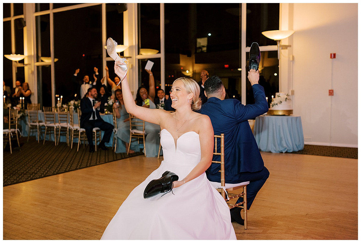 Susie and Devon's Golden Gate Club wedding reception