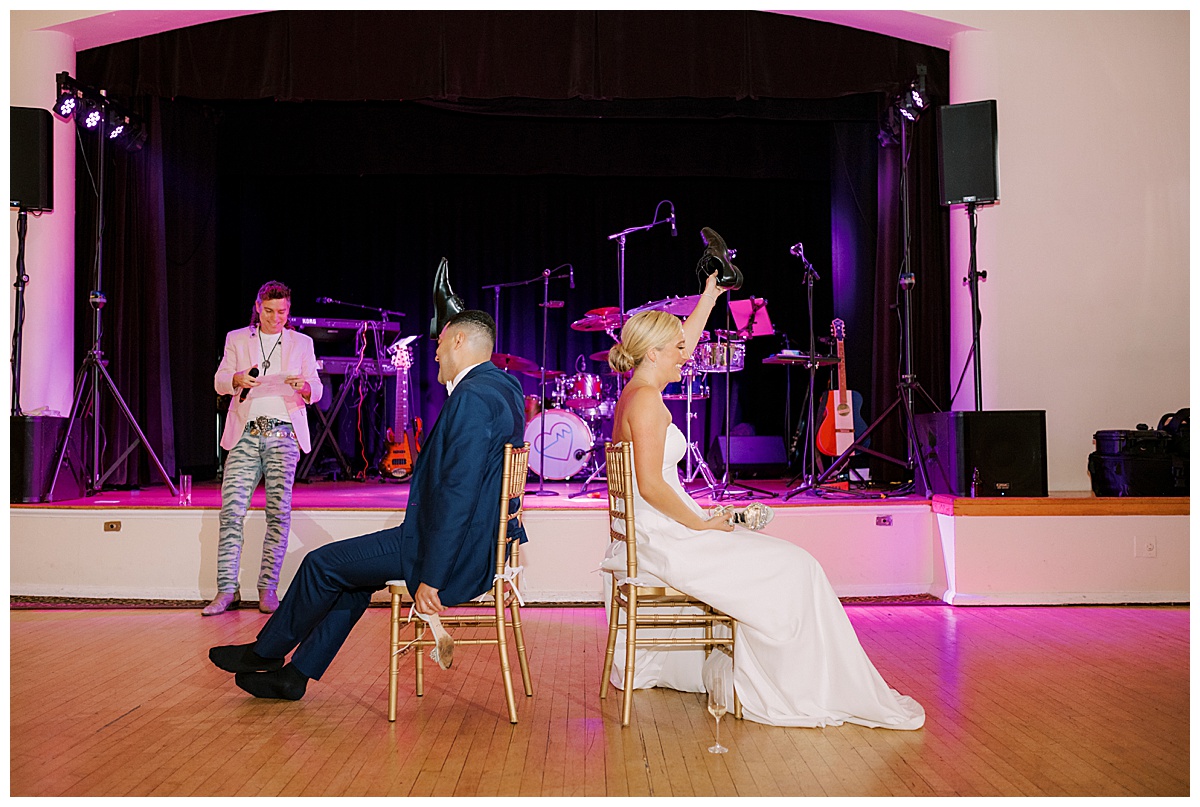 Susie and Devon's Golden Gate Club wedding reception