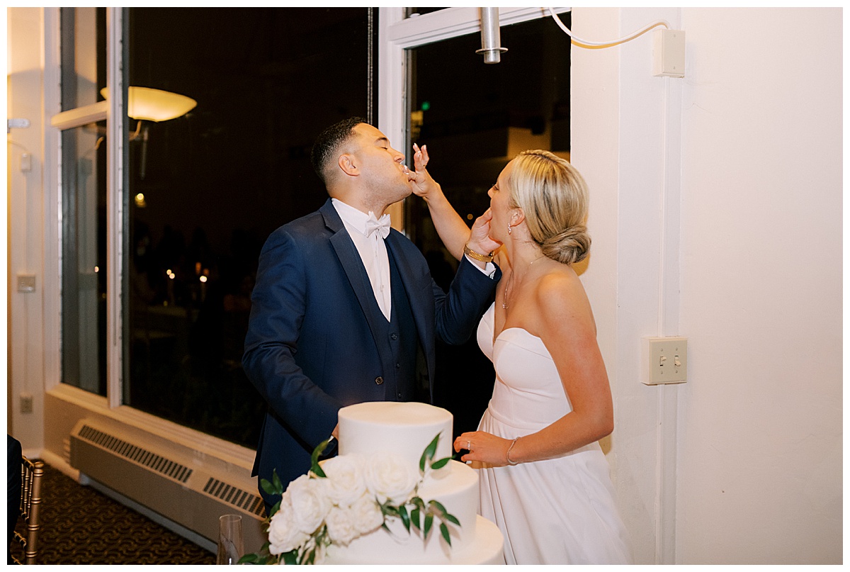 Susie and Devon's Golden Gate Club wedding reception