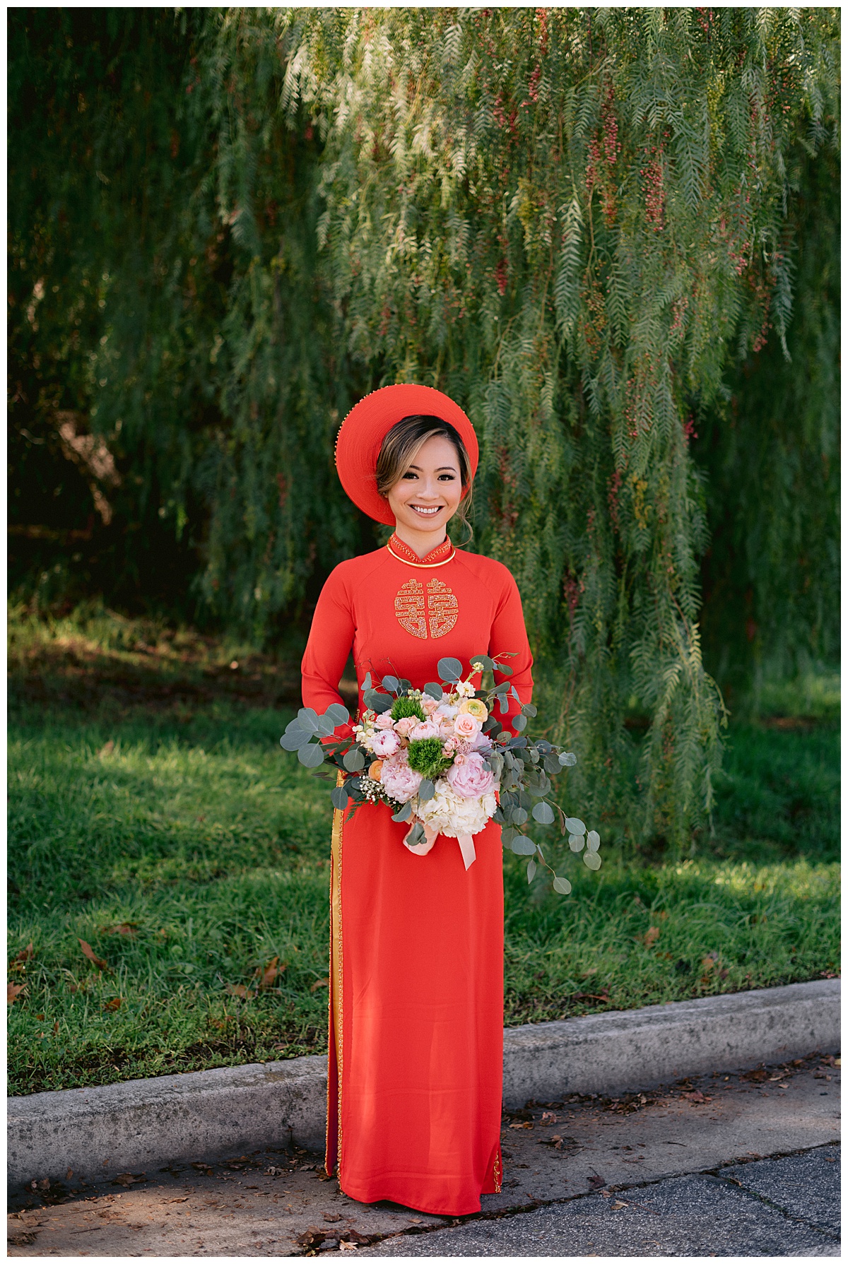 Portrait of Vivian before the tea ceremony