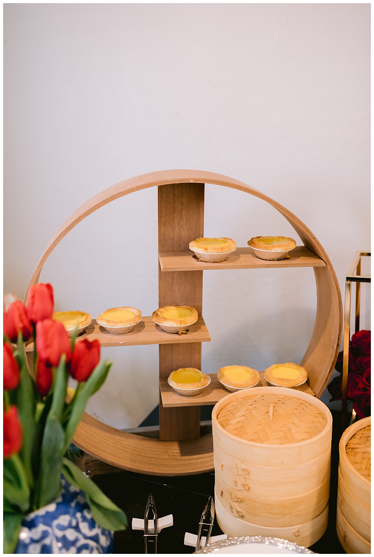Small desserts for the tea ceremony
