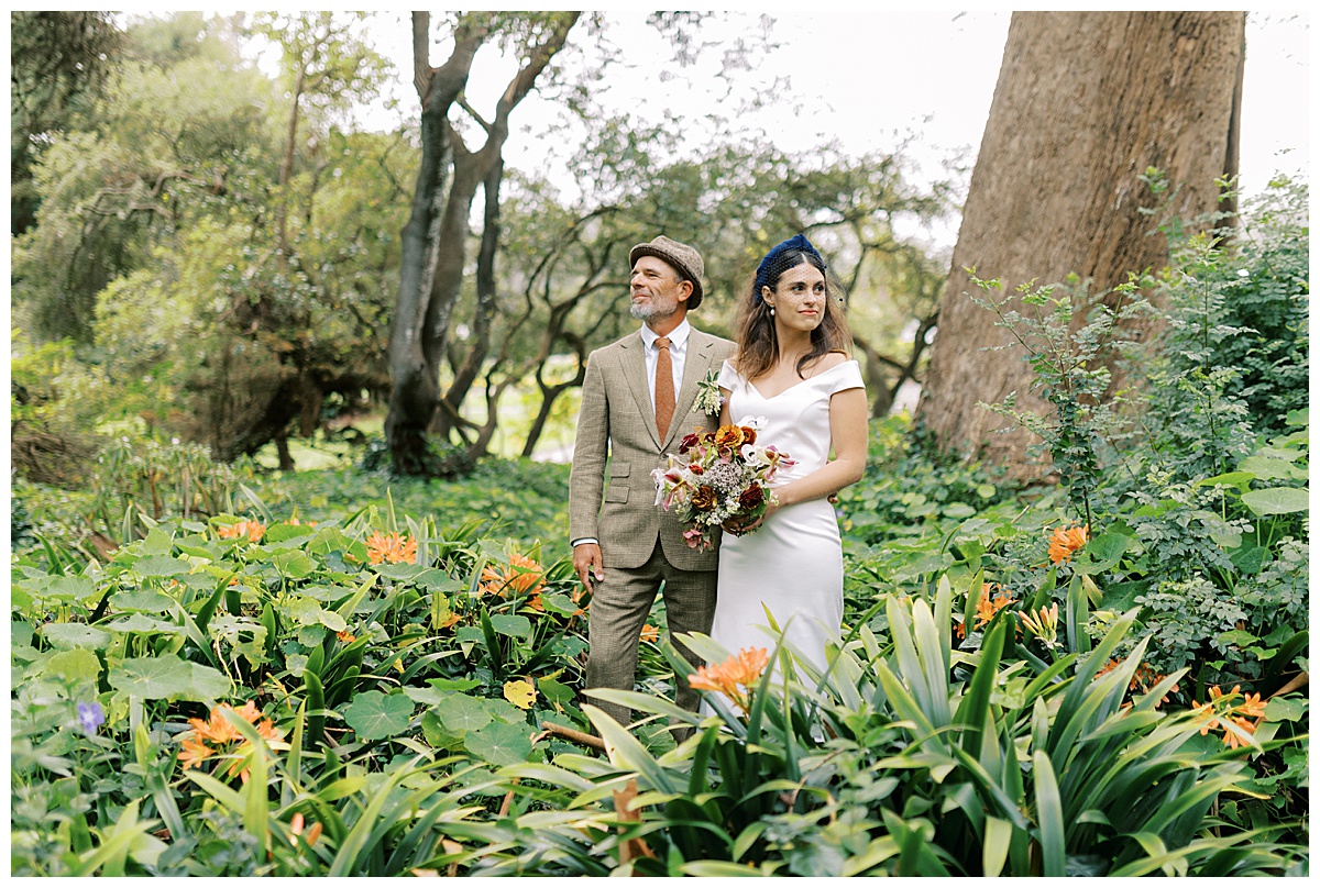 Sanya and Leann's couple's portraits after their charming SF City Hall wedding ceremony