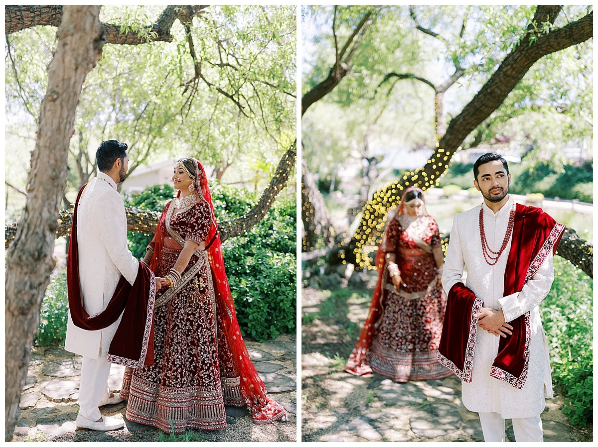 indian couple under a tree at Nella Terra 