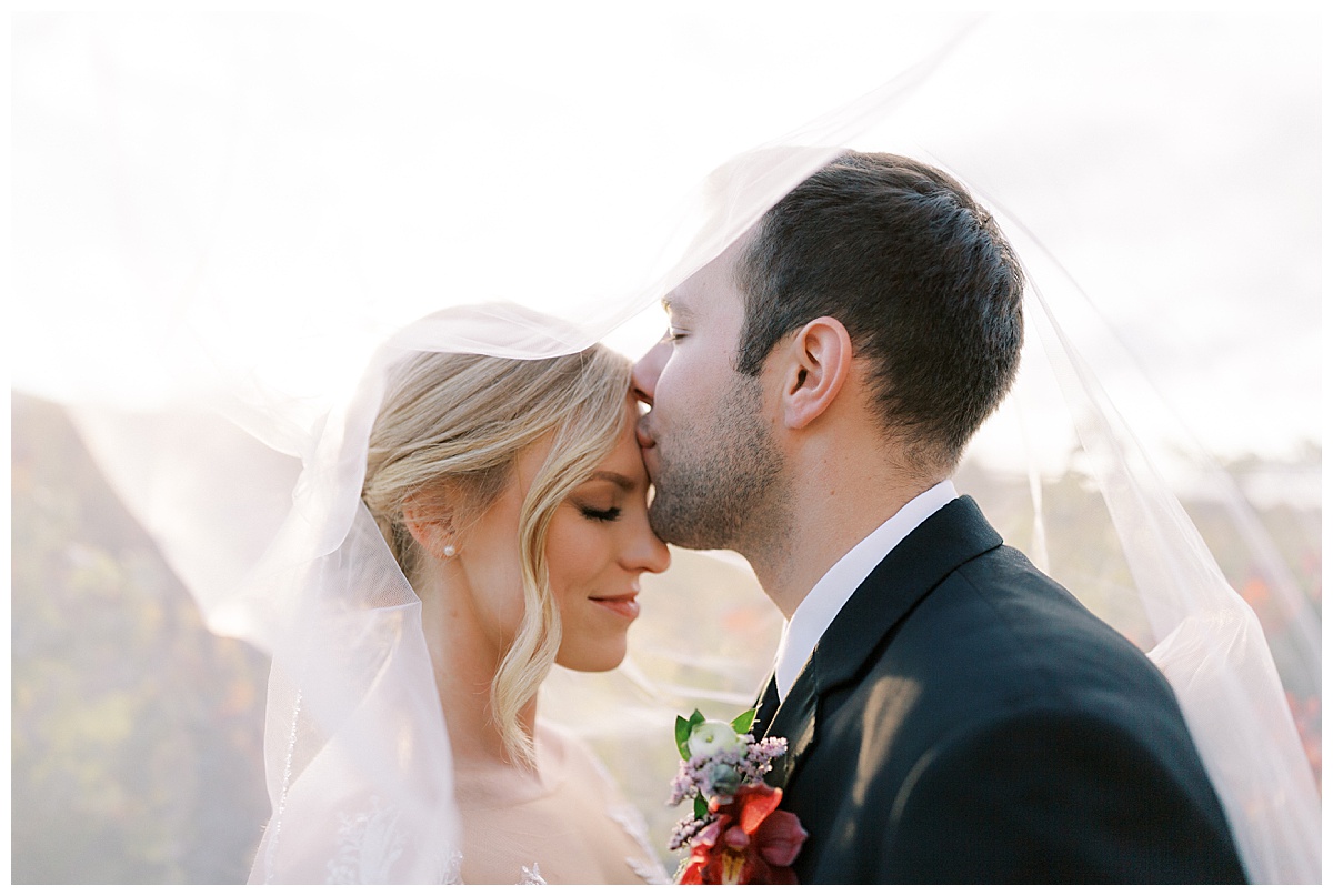 couple portrait at sunset at casa real