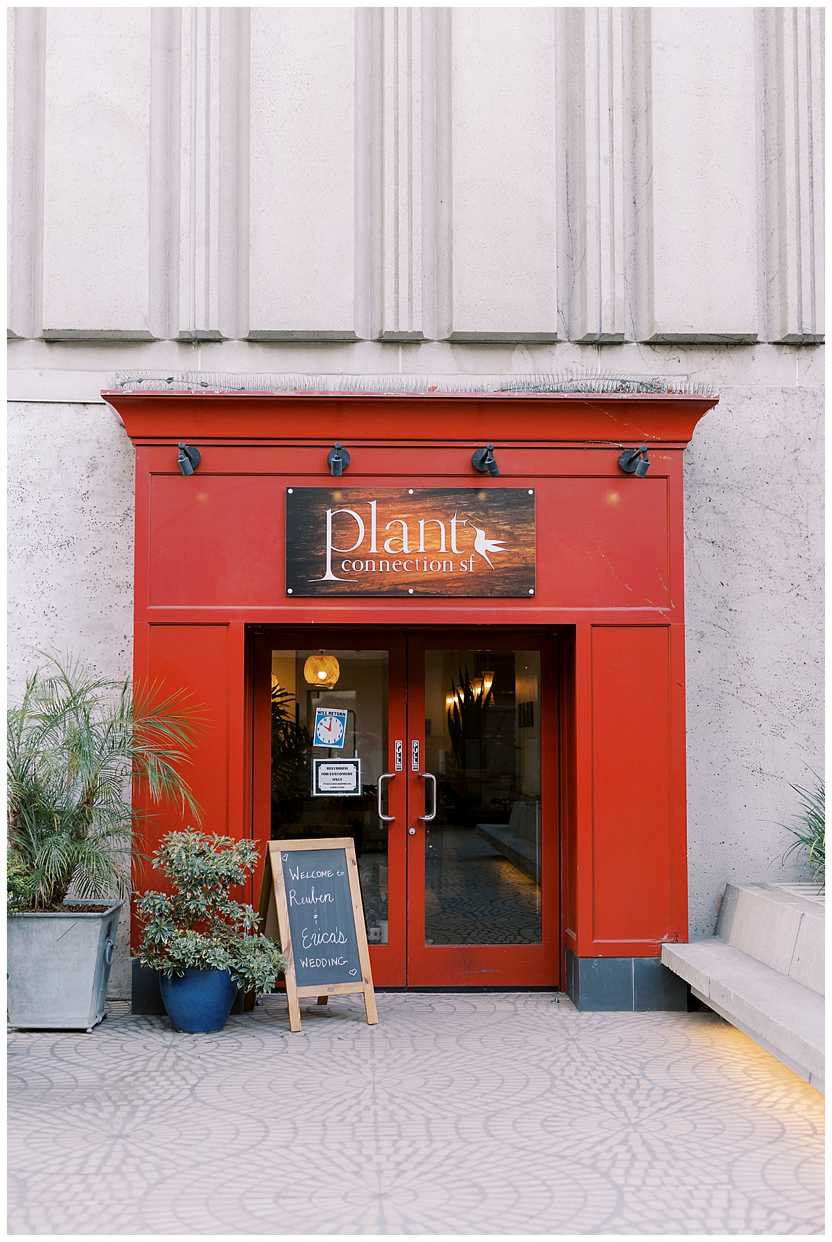 plant connection sf front door
