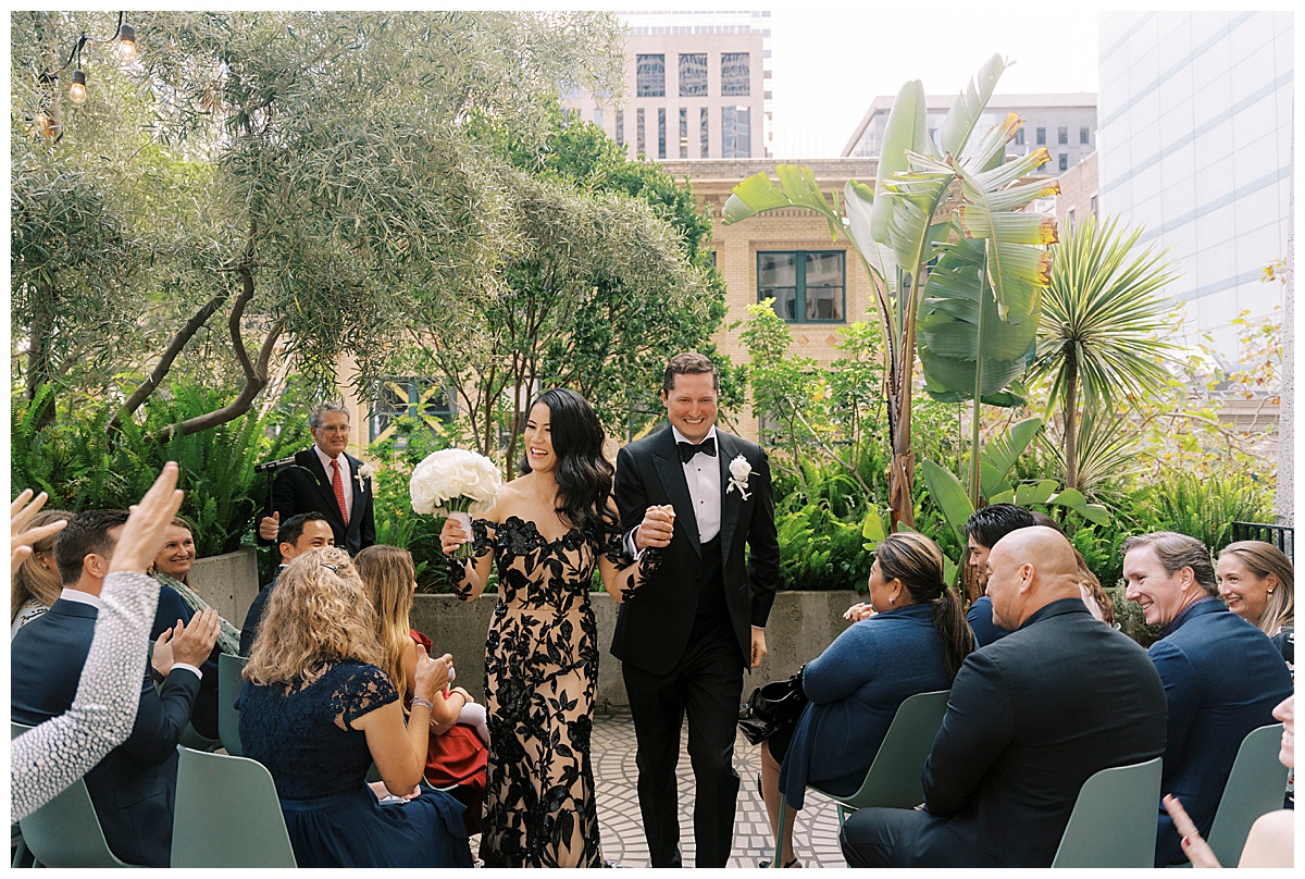Cool downtown San Francisco elopement at plant connection