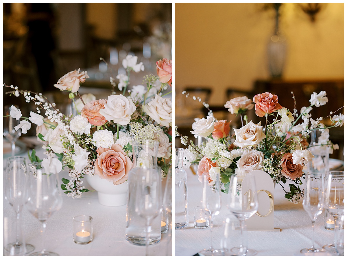 wedding florals at wente