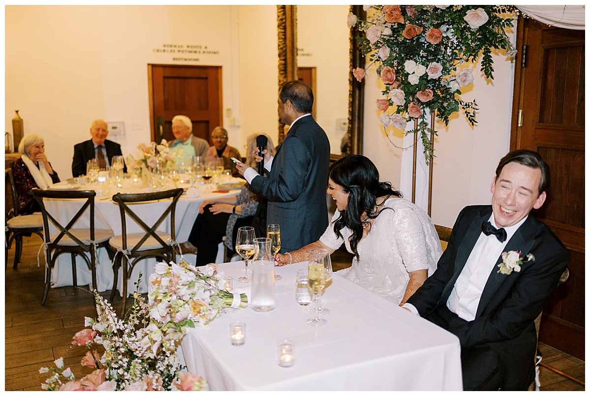 couple at wente vineyards reception