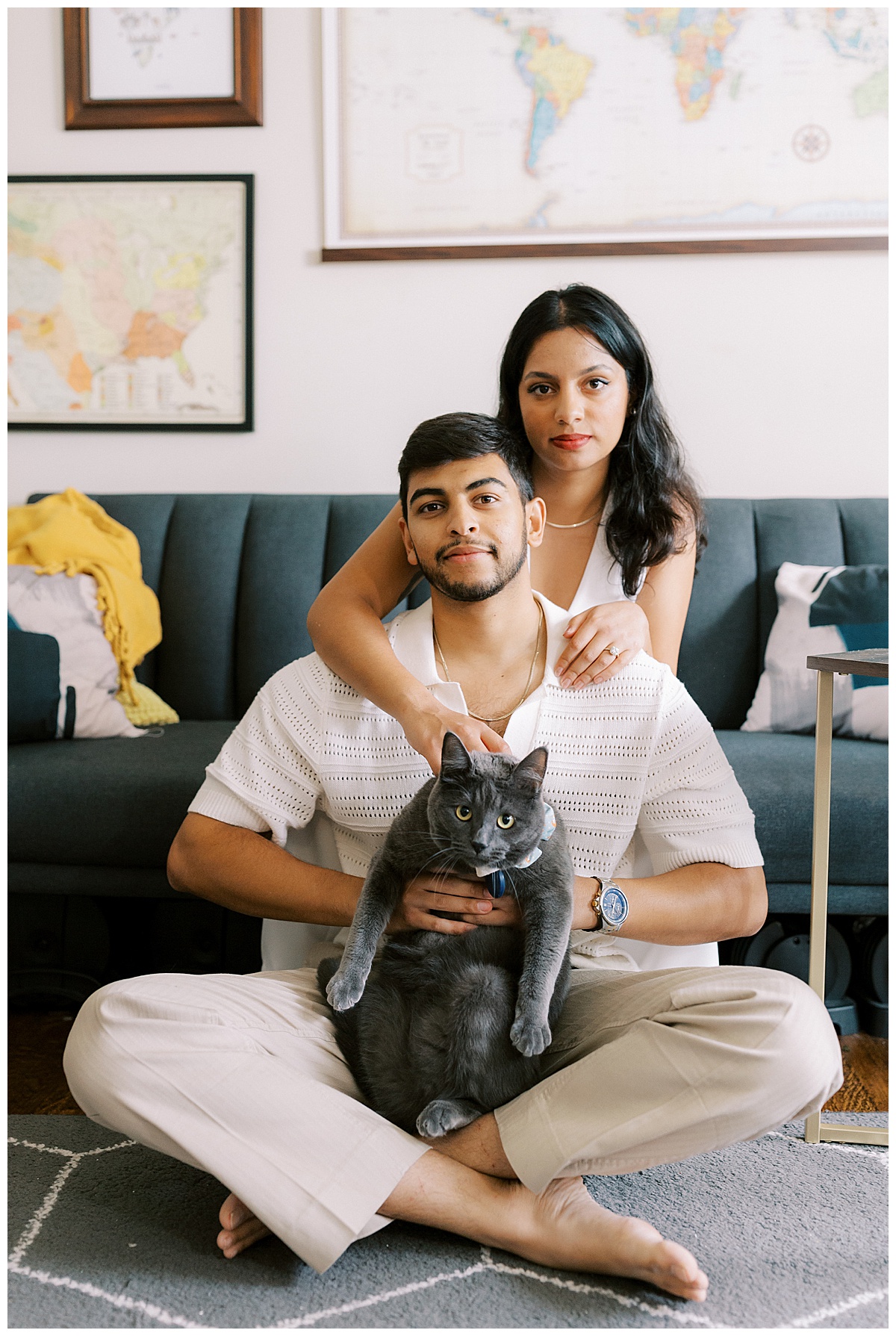 in home engagement session 